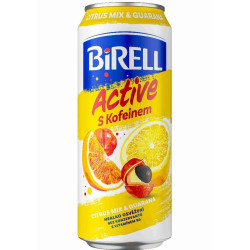 Birell 0,5l Nealkoholické pivo plech - Active Citrus Mix & Guarana (24)