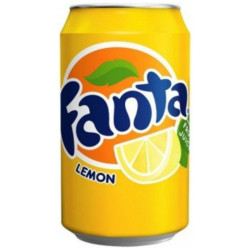 Fanta 330ml Lemon plech EU (24)