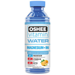 Oshee Vitamínová voda 555ml Magnesium+B6 (Orange+Lemon) (6) Trvan. 12/03/2025