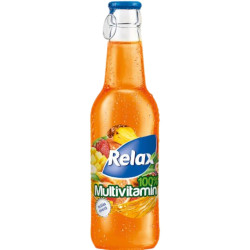 RELAX víčko 0,25l sklo 100% Multivitamín (24)