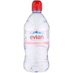 Evian neperlivá voda 0,75L (12)