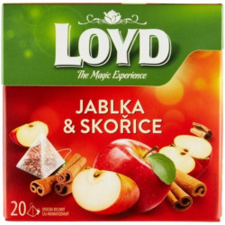 Loyd čaj jablka a skořice 40g (10)