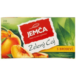 Jemča čaj Zelený čaj Broskev 30g (20)