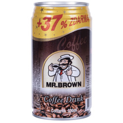 Mr. Brown ledová káva 240ml + gratis 37% (330ml) (24)