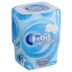 Orbit refreshers 30 žvýkaček v doze 67g peppermint