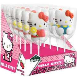 Relkon Marshmallow Lollipop 45g lízátko - Hello Kitty (12)