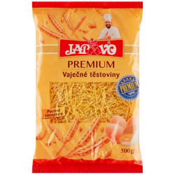 Premium vaječné těstoviny 500g Vlasové nudle (JAPAVO)