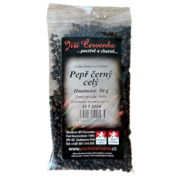 Jiří Červenka Pepř černý celý 50g (20)