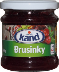 KAND brusinky 190g