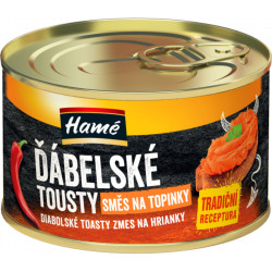 HAMÉ paštika 150g - Ďábelské tousty (10)