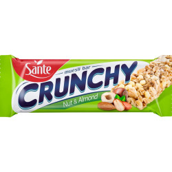 Sante Crunchy (musli) tyčinky 40g - Ořech a Mandle (25)