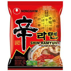 NongShim Shin Ramyun Spicy červený 120g (20) / Mi chu thap