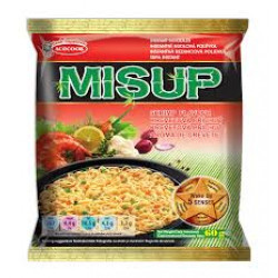 MISUP instantní nudle 60g krevetové (40)