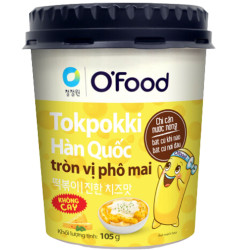 O´Food Tokpokki 105g miska sýrová omáčka (vi pho mai khong cay) (24)