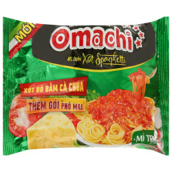 Omachi nudle 90g hovězí se sýrem a rajčatem (sot spaghety) mi tron (30)