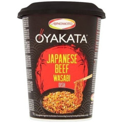 Oyakata Instantní nudle Cup 93g Beef Wasabi (Mi coc) (8)