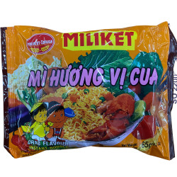 Miliket instantní nudle 65g Huong Vi Cua (Krab) (24)