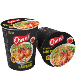 Omni 65g KELÍMEK (Vi lau thai) Instantní nudle s krevetami a citronem (24)