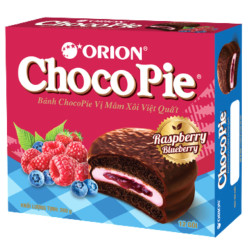 Orion Choco Pie 360g - Malina s borůvky (8)