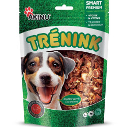 Akinu Trénink 120g Hovězí lupínky s treskou pro psy (12)