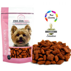 Fine dog Mini Doypack 80g - Sensitive plněné polštářky