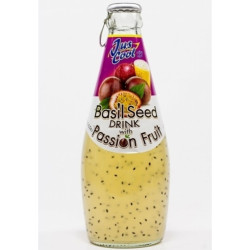 Jus Cool Basil Seed Drink 290ml - Passion fruit (24)