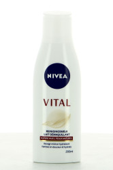 Nivea pleťové mléko 200ml vital nuoc tay trang