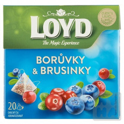 Loyd čaj borůvka brusinka 40g (10)