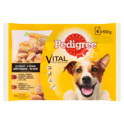 Pedigree 4ks x 100g hovězí+jehněčí/krůtí+mrkev ve šťávě (13)