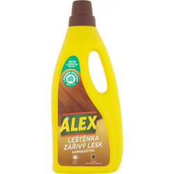 Alex 750ml mýdlový čistič leštěnka zařivý lesk pro dřevěné (12)