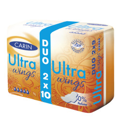 Carin ultra wings Duo vložky 20ks