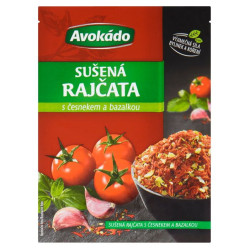 AVOKADO Sušená rajčata s česnekem a bazalkou 15g