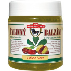 Balzám bylinný 500ml s kaštanem aloe vera