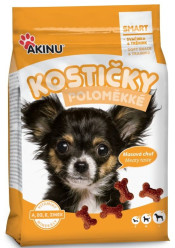 AKINU Kostičky pro psy poloměkké 500g AKINU (12)