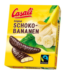 CASALI 150g čokoláda Schokobananen (10)