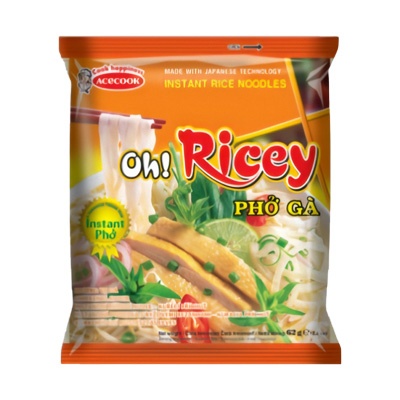 chi tiết Oh Ricey instantní nudle 63g kuřecí (Pho OhRicey) (30)