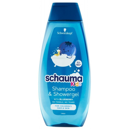 chi tiết Schauma 400ml šampon Kids Blueberry