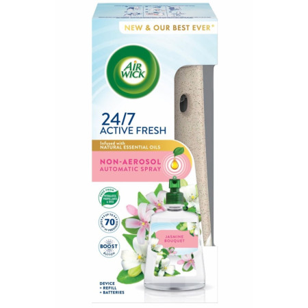 chi tiết Airwick freshmatic komplet 228ml Active Fresh - Jasmine Bouquet (4)