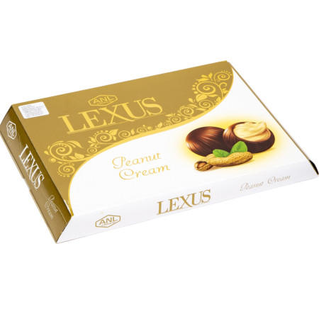 chi tiết Lexus 150g bonboniéra Peanut (12) / hop giay chu nhat