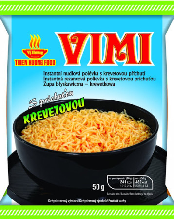 chi tiết VIMI instantní polévka 50g krevetová (100)