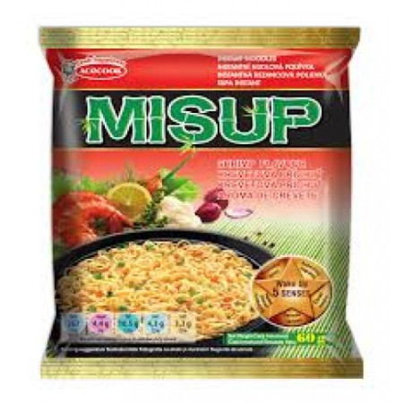 chi tiết MISUP instantní nudle 60g krevetové (40)