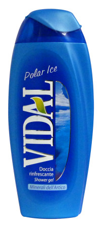 chi tiết Vidal sprchový gel 250ml Polar ice