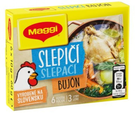 chi tiết MAGGI Bujón 60g 3l slepičí (20) Trvan. 01/2025