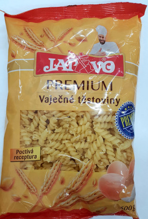 chi tiết Premium vaječné těstoviny 500g Vřetena malá (JAPAVO)